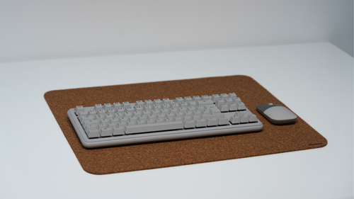 Schreibtischunterlage aus Kork